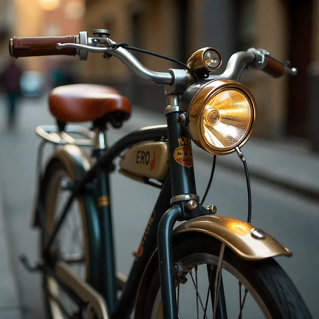 City street bicycle setup